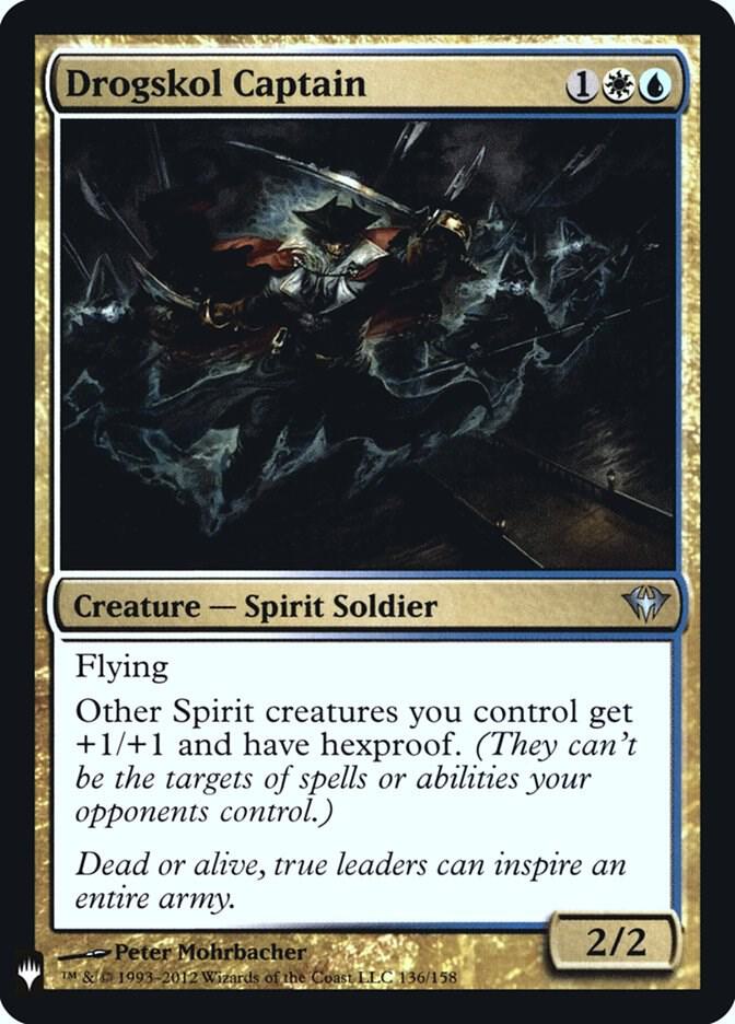 Drogskol Captain 136 (The List Reprints)  - Foil | Good Games Adelaide SA