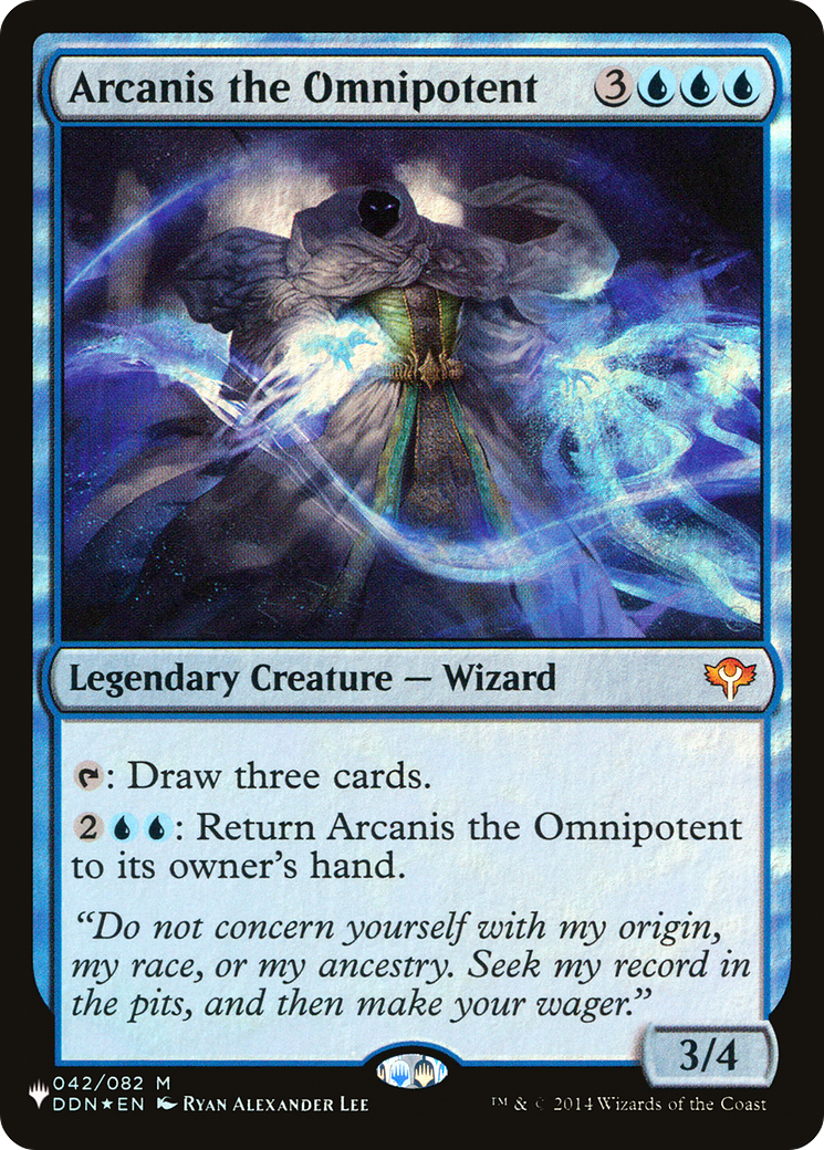 Arcanis the Omnipotent [The List Reprints] | Good Games Adelaide SA