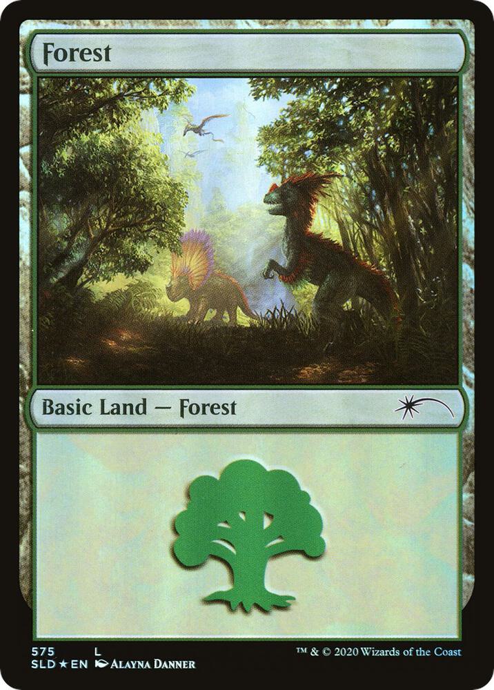 Forest 575 575 (Secret Lair Drop Series)  - Foil | Good Games Adelaide SA