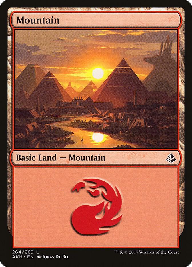 Mountain 264 (Amonkhet)  - Foil | Good Games Adelaide SA
