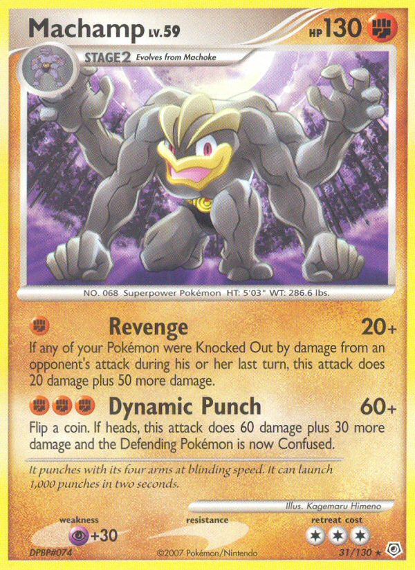 Machamp (31/130) [Diamond & Pearl: Base Set] | Good Games Adelaide SA