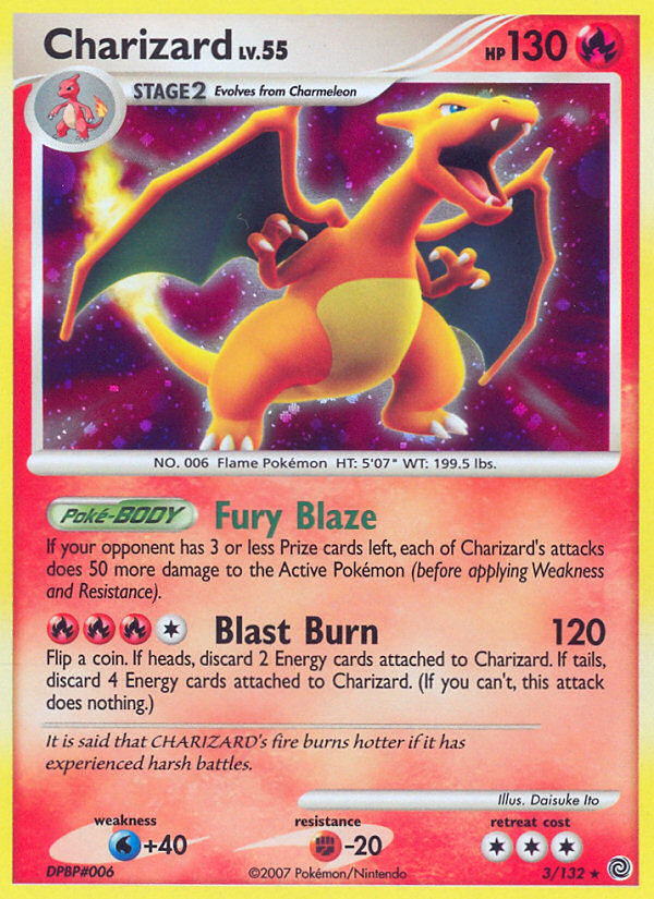 Charizard (3/132) [Diamond & Pearl: Secret Wonders] | Good Games Adelaide SA