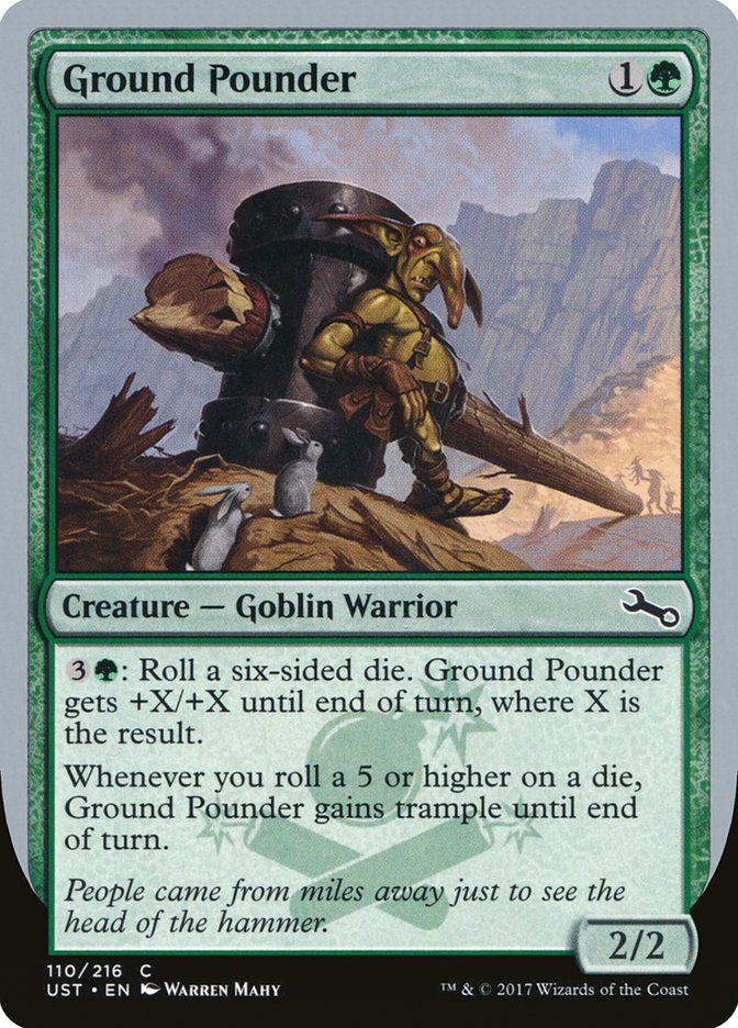 Ground Pounder 110 (Unstable)  - Foil | Good Games Adelaide SA