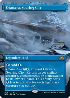 Otawara, Soaring City 414 (Kamigawa: Neon Dynasty)  - Borderless | Good Games Adelaide SA