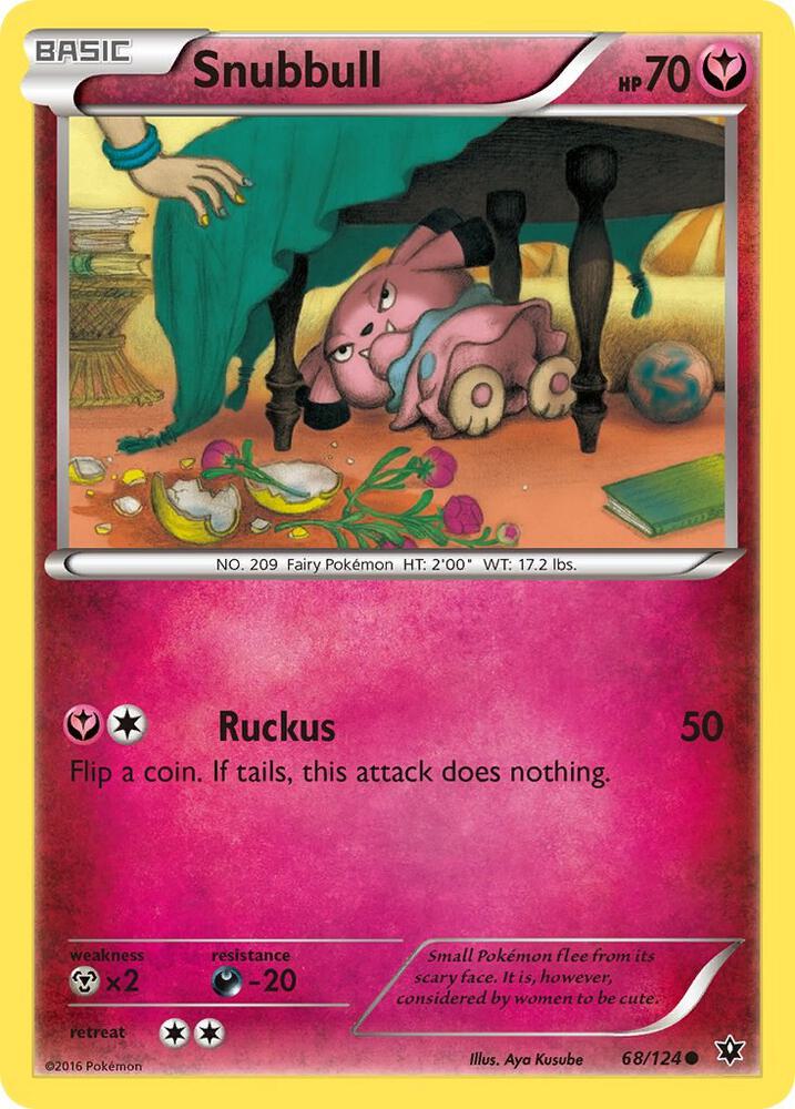 Snubbull 68/124 (XY - Fates Collide)  | Good Games Adelaide SA