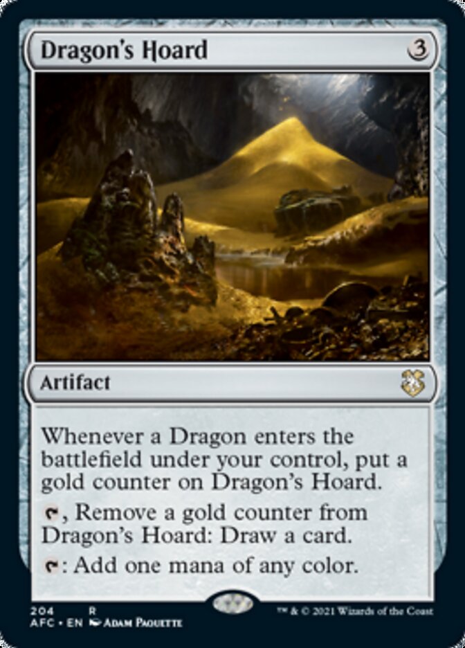 Dragon's Hoard [Dungeons & Dragons: Adventures in the Forgotten Realms Commander] | Good Games Adelaide SA