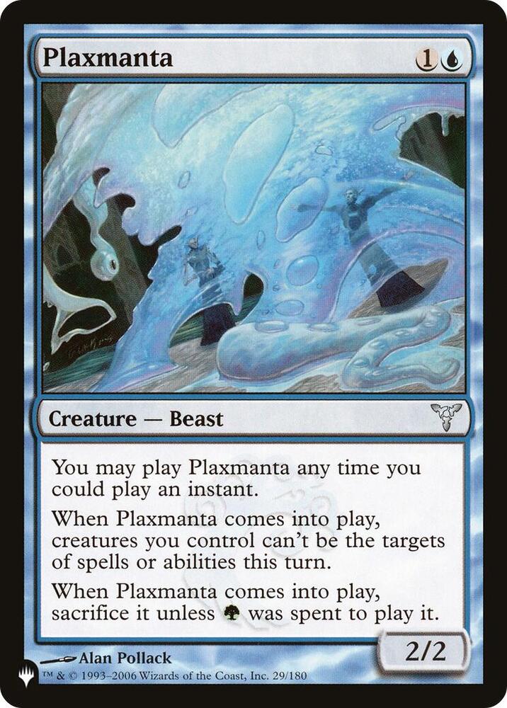Plaxmanta 29/180 (The List Reprints)  | Good Games Adelaide SA