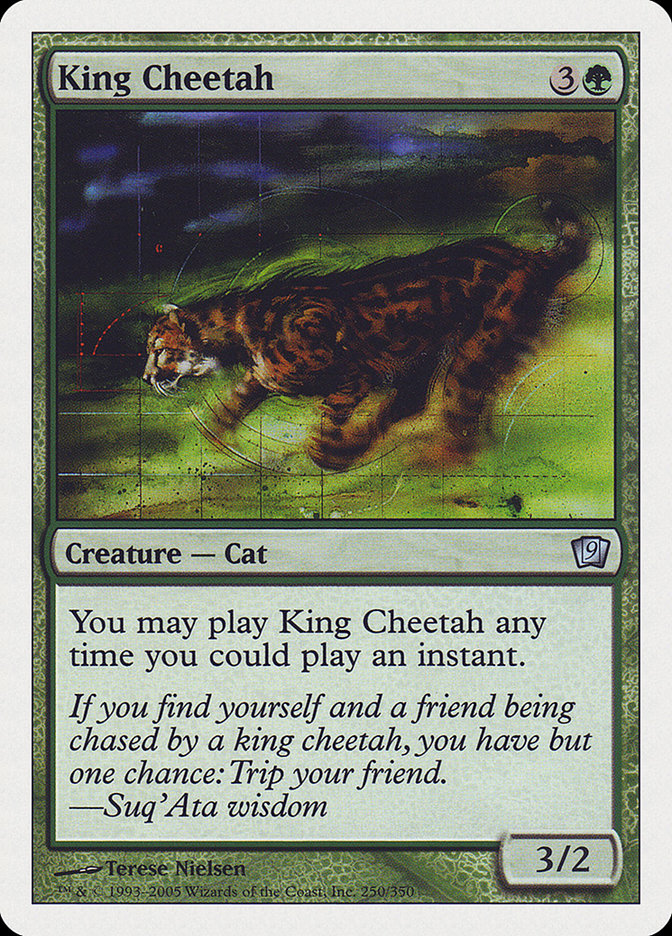 King Cheetah 250 (9th Edition)  | Good Games Adelaide SA