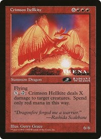 Crimson Hellkite (Oversized) [Oversize Cards] | Good Games Adelaide SA
