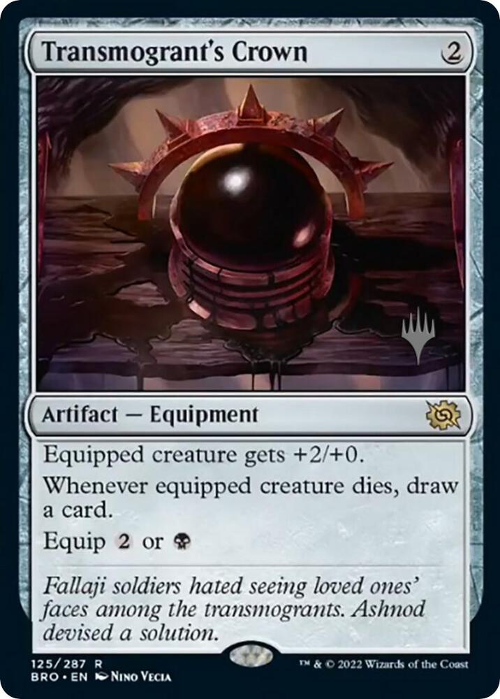 Transmogrants Crown 125 (Promo Pack: The Brothers' War)  - Foil | Good Games Adelaide SA
