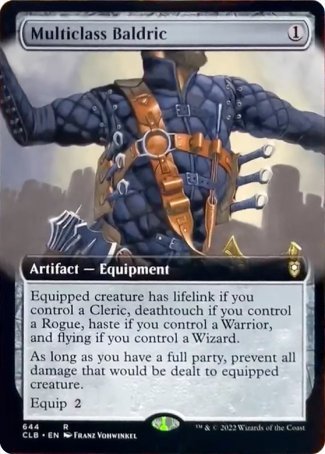 Multiclass Baldric (Extended Art) [Commander Legends: Battle for Baldur's Gate] | Good Games Adelaide SA