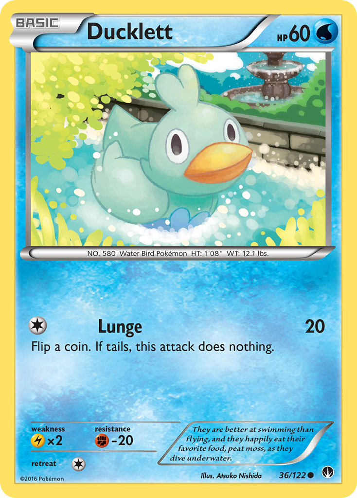 Ducklett (36/122) [XY: BREAKpoint] | Good Games Adelaide SA