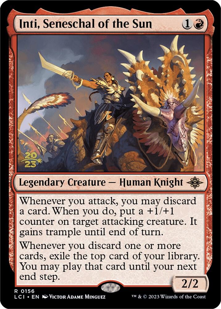 Inti Seneschal of the Sun 156 (Prerelease Cards)  - Foil | Good Games Adelaide SA
