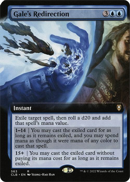 Gales Redirection Extended Art 563 (Commander Legends: Battle for Baldur's Gate)  | Good Games Adelaide SA