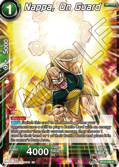 Nappa, on Guard [BT15-085] | Good Games Adelaide SA