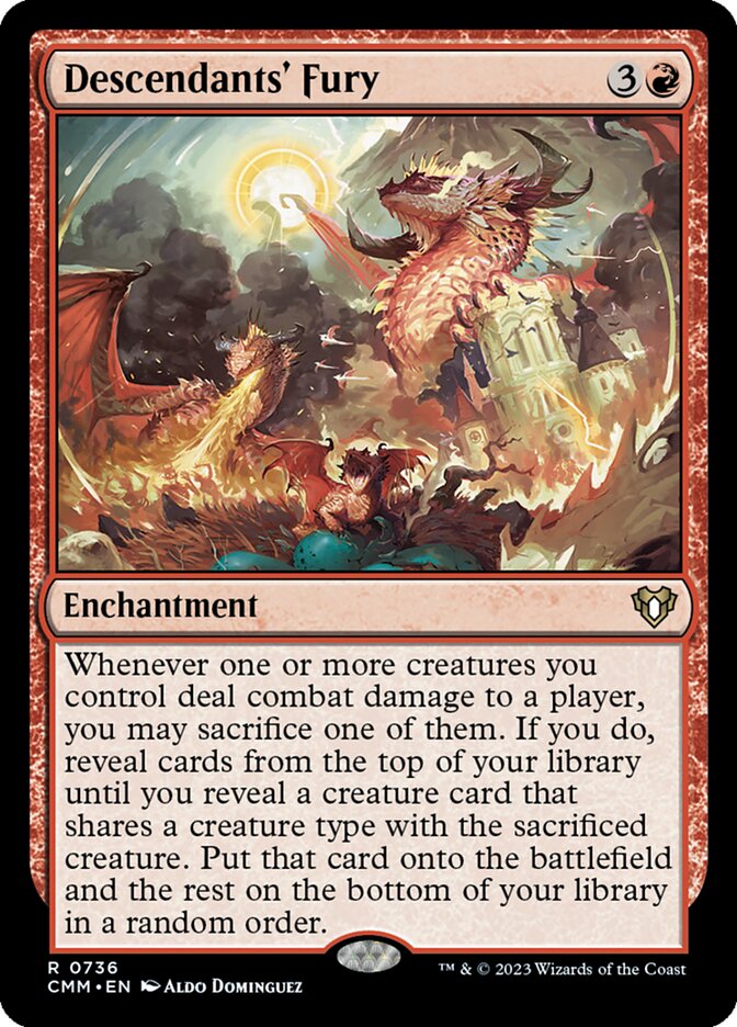 Descendants' Fury 736 (Commander Masters)  | Good Games Adelaide SA