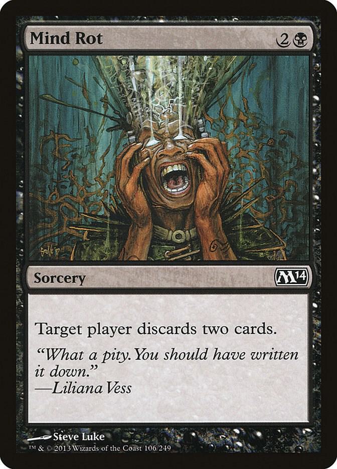 Mind Rot 106 (Magic 2014 (M14))  - Foil | Good Games Adelaide SA