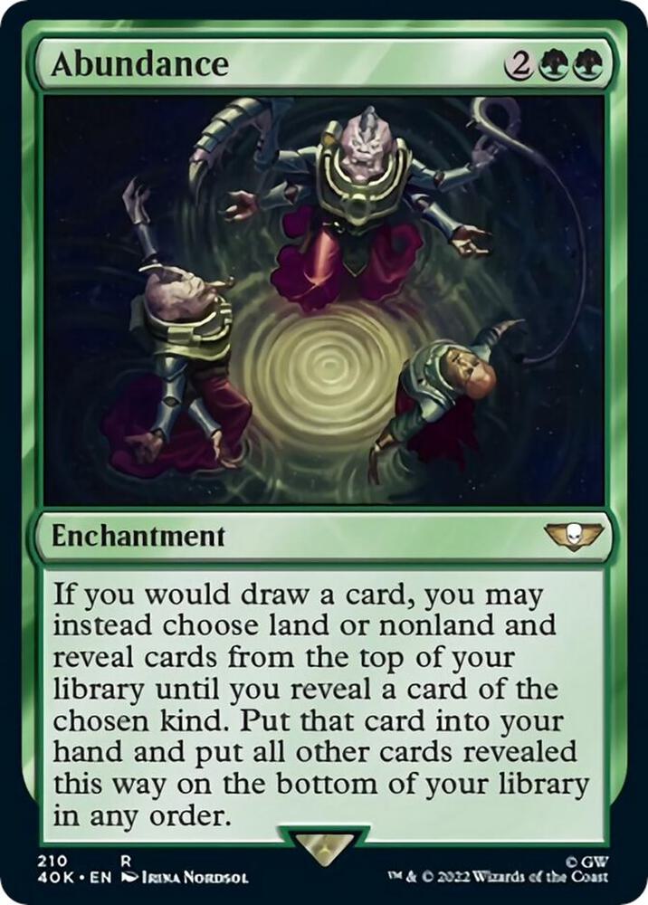 Abundance 210 (Universes Beyond: Warhammer 40,000)  | Good Games Adelaide SA