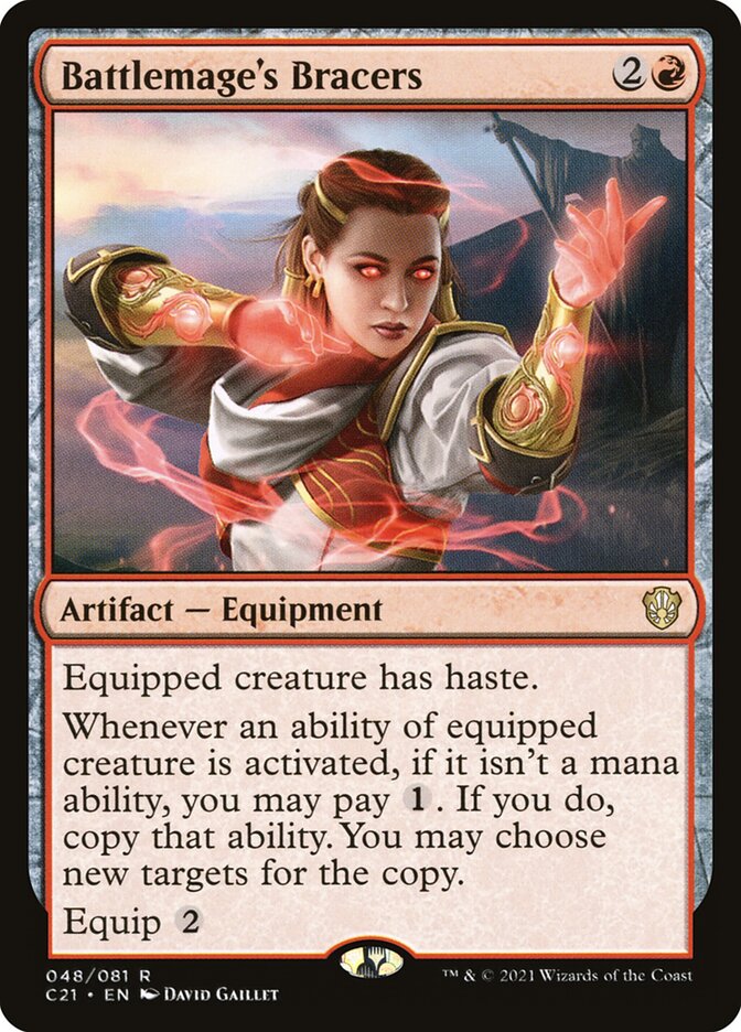 Battlemages Bracers 48 (Commander 2021)  | Good Games Adelaide SA