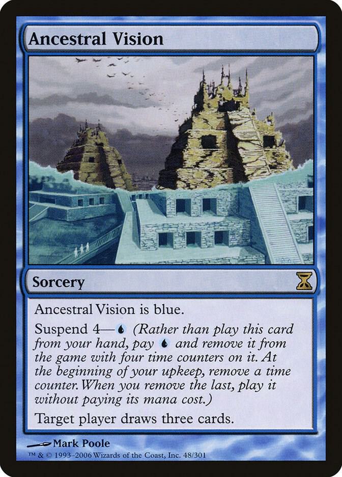 Ancestral Vision 48 (Time Spiral)  - Foil | Good Games Adelaide SA