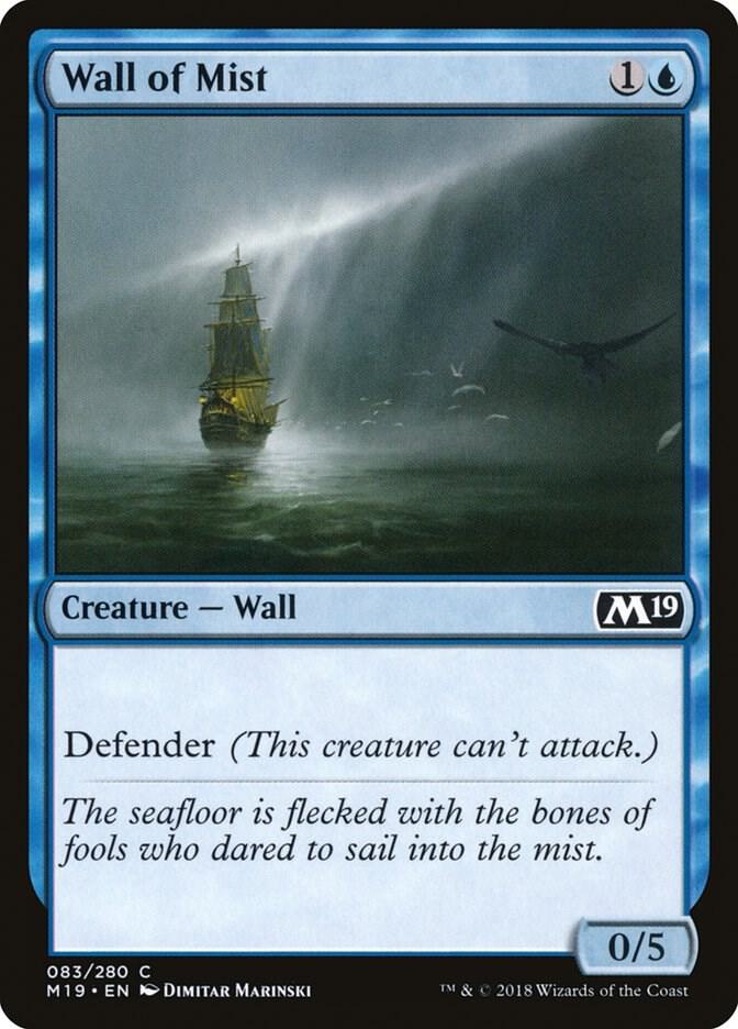 Wall of Mist 83 (Core Set 2019)  - Foil | Good Games Adelaide SA