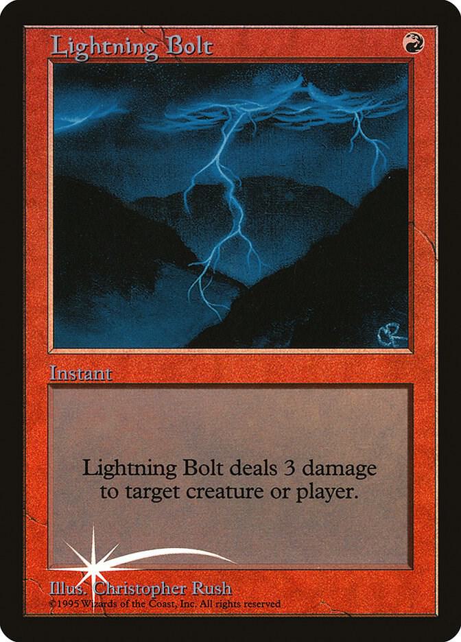 Lightning Bolt  (Judge Promos)  - Foil | Good Games Adelaide SA