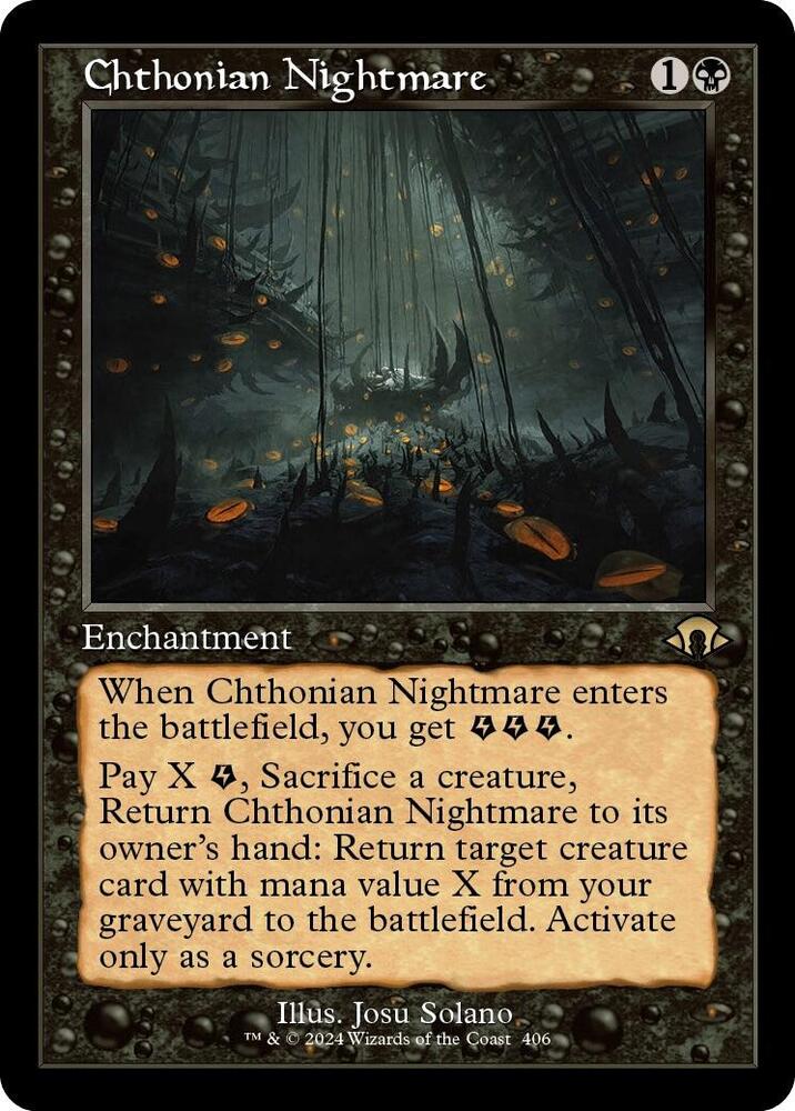 Chthonian Nightmare 406/319 (Modern Horizons 3)  - Retro | Good Games Adelaide SA