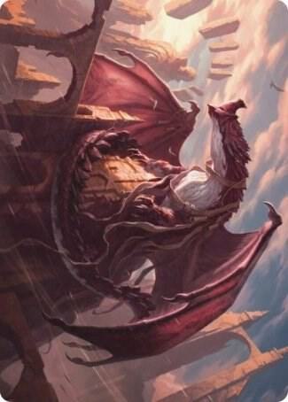 Velomachus Lorehold Art Card 61 (Art Series: Strixhaven)  | Good Games Adelaide SA