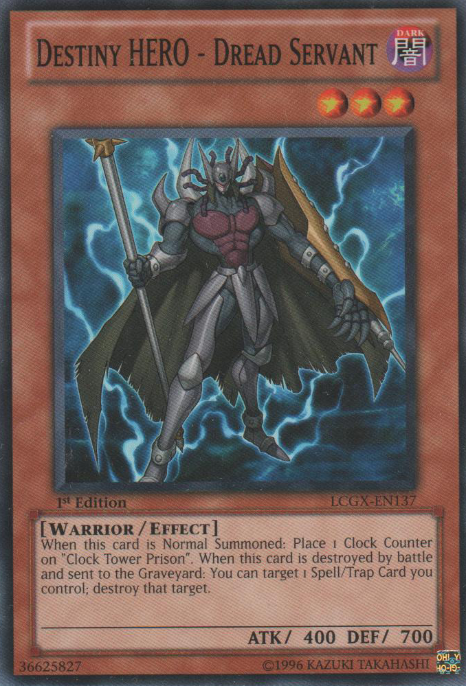 Destiny HERO - Dread Servant [LCGX-EN137] Common | Good Games Adelaide SA