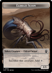 Eldrazi Scion // Eldrazi Spawn Double-Sided Token [Modern Horizons 3 Commander Tokens] | Good Games Adelaide SA
