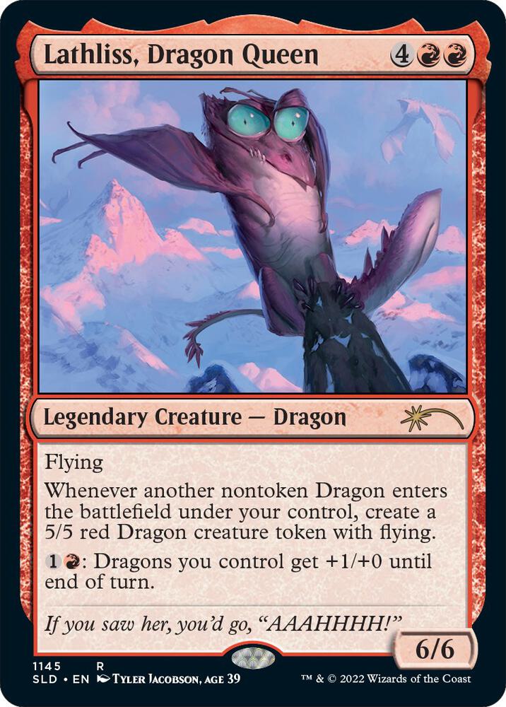 Lathliss Dragon Queen 1145 1145 (Secret Lair Drop Series)  | Good Games Adelaide SA