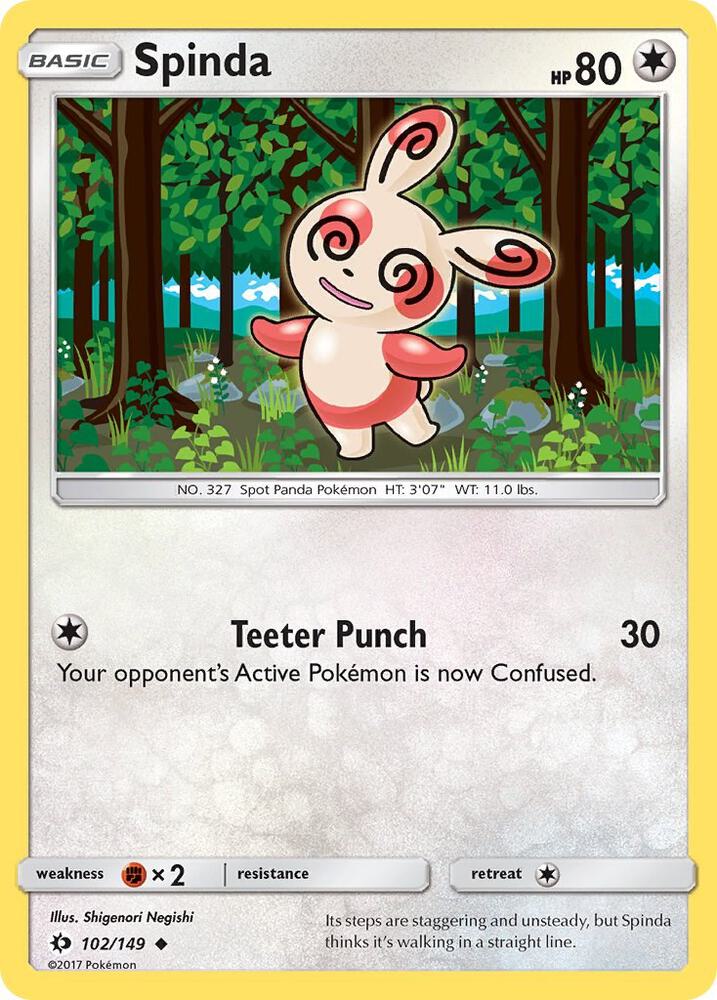 Spinda 102/149 (SM Base Set)  | Good Games Adelaide SA