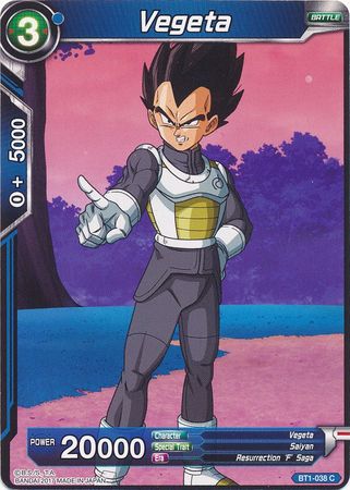 Vegeta [BT1-038] | Good Games Adelaide SA