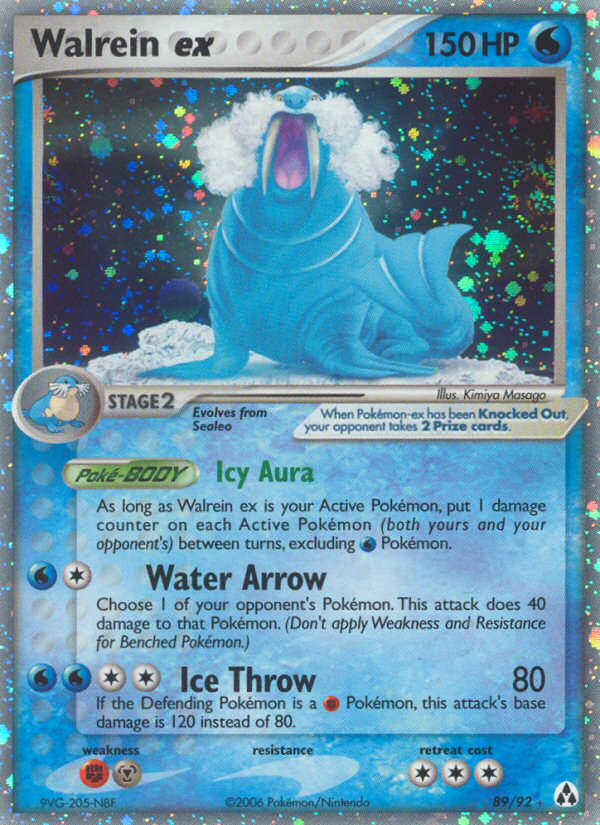 Walrein ex (89/92) [EX: Legend Maker] | Good Games Adelaide SA