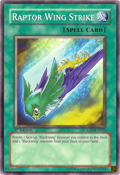 Raptor Wing Strike [CRMS-EN048] Common | Good Games Adelaide SA
