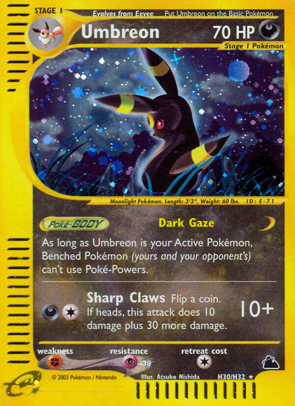 Umbreon (H30/H32) [Skyridge] | Good Games Adelaide SA