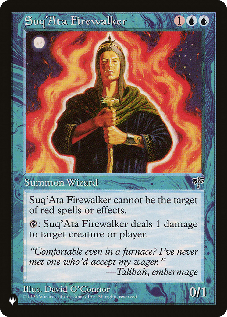 Suq'Ata Firewalker [The List Reprints] | Good Games Adelaide SA