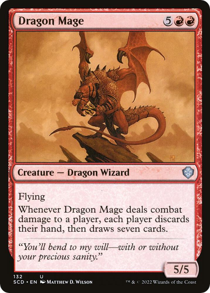 Dragon Mage 132 (Starter Commander Decks)  | Good Games Adelaide SA