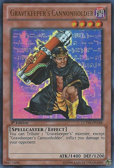 Gravekeeper's Cannonholder [LCYW-EN188] Ultra Rare | Good Games Adelaide SA