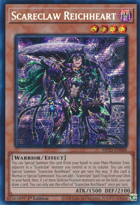 Scareclaw Reichheart [MP23-EN068] Prismatic Secret Rare | Good Games Adelaide SA