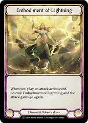 Embodiment of Lightning // Titan's Fist [U-ELE110] Unlimited Normal | Good Games Adelaide SA