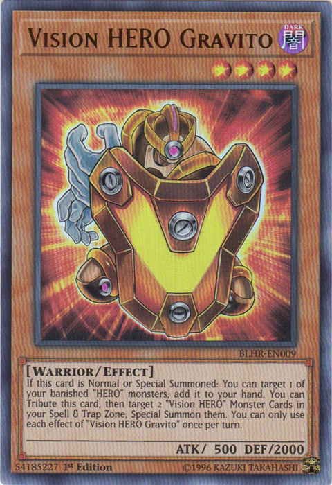 Vision Hero Gravito [BLHR-EN009] Ultra Rare | Good Games Adelaide SA