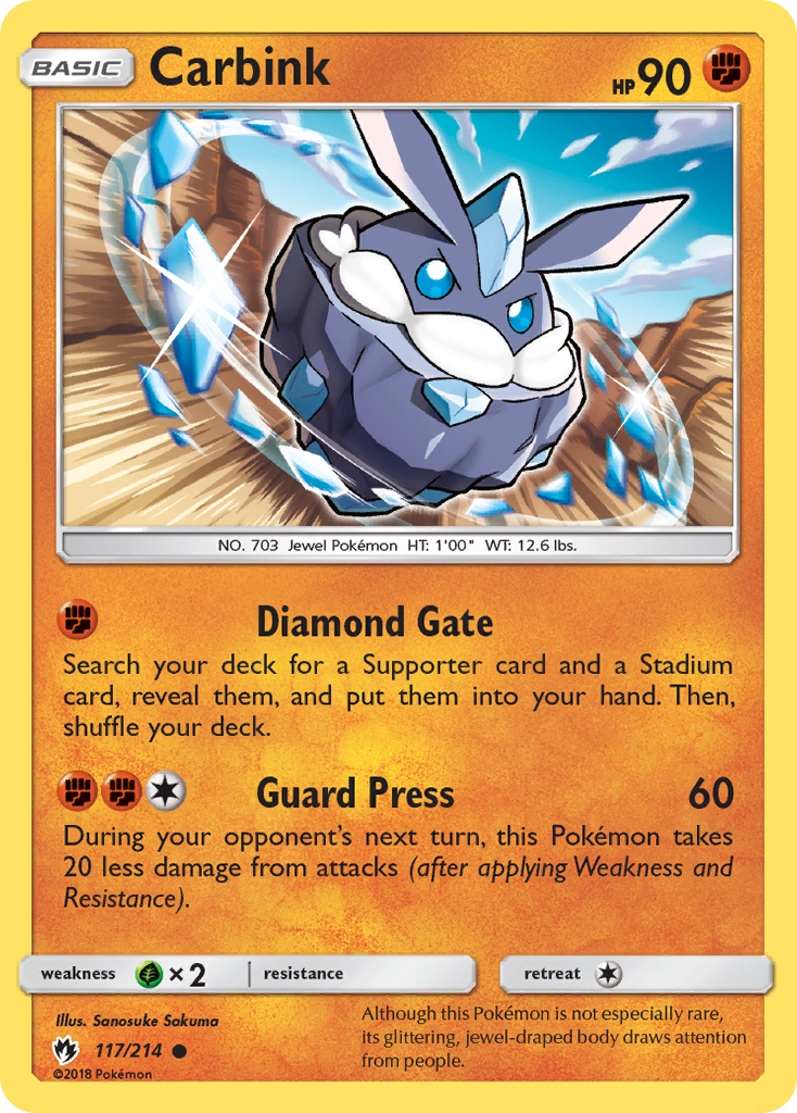Carbink (117/214) [Sun & Moon: Lost Thunder] | Good Games Adelaide SA