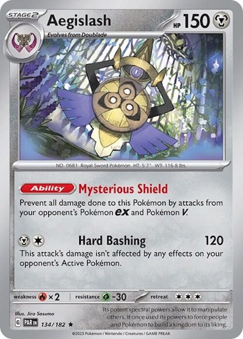 Aegislash 134 182 Non Holo 134/182 (Deck Exclusives)  | Good Games Adelaide SA