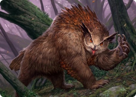 Owlbear Art Card [Dungeons & Dragons: Adventures in the Forgotten Realms Art Series] | Good Games Adelaide SA