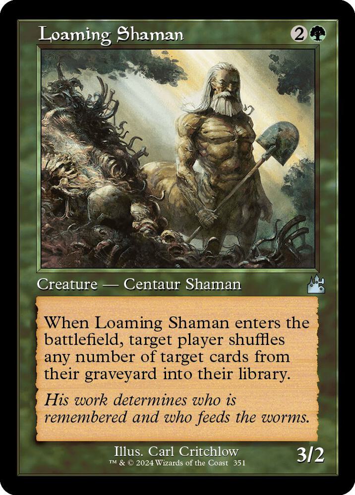 Loaming Shaman 351 (Ravnica Remastered)  | Good Games Adelaide SA
