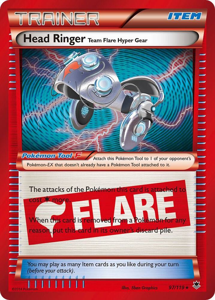 Head Ringer 97/119 (XY - Phantom Forces)  - Holofoil | Good Games Adelaide SA