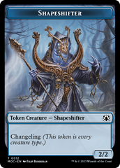 The Monarch // Shapeshifter Double-Sided Token [March of the Machine Commander Tokens] | Good Games Adelaide SA