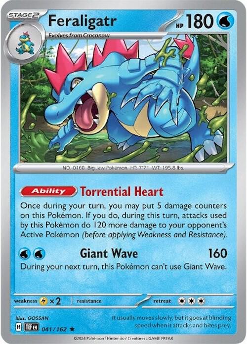 Feraligatr 041/162 (SV05: Temporal Forces)  - Holofoil | Good Games Adelaide SA