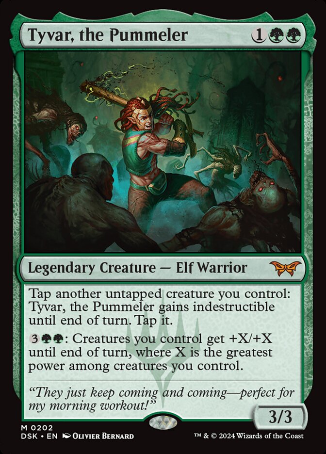 Tyvar, the Pummeler 202 (Duskmourn: House of Horror)  - Foil | Good Games Adelaide SA